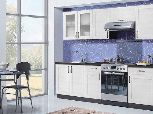 Кухня Базис Nicole-Wood 2,5 метра Кухня Базис Nicole-Wood 2,5 метра