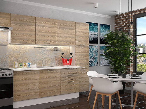 Кухня Оптима 2,9 метра Кухня Оптима 2,9 метра